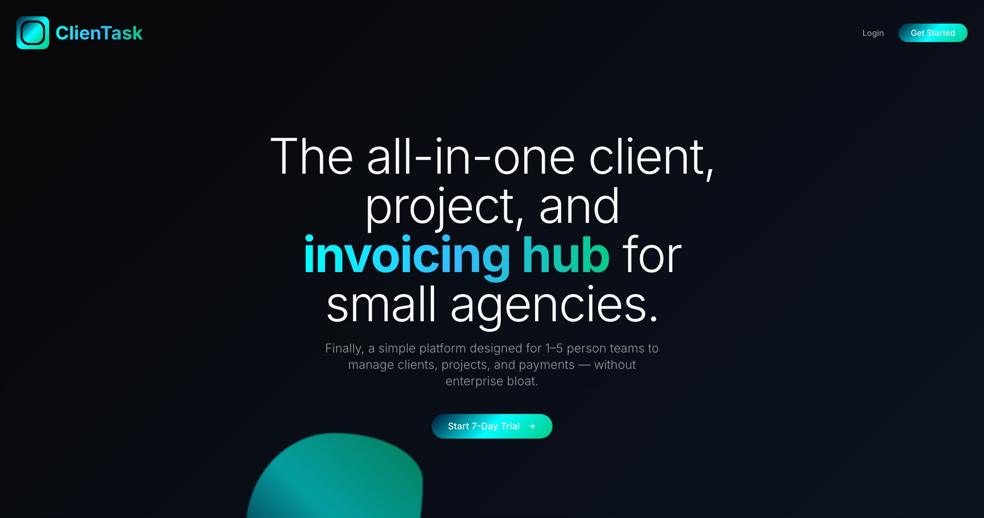 ClienTask Screenshot