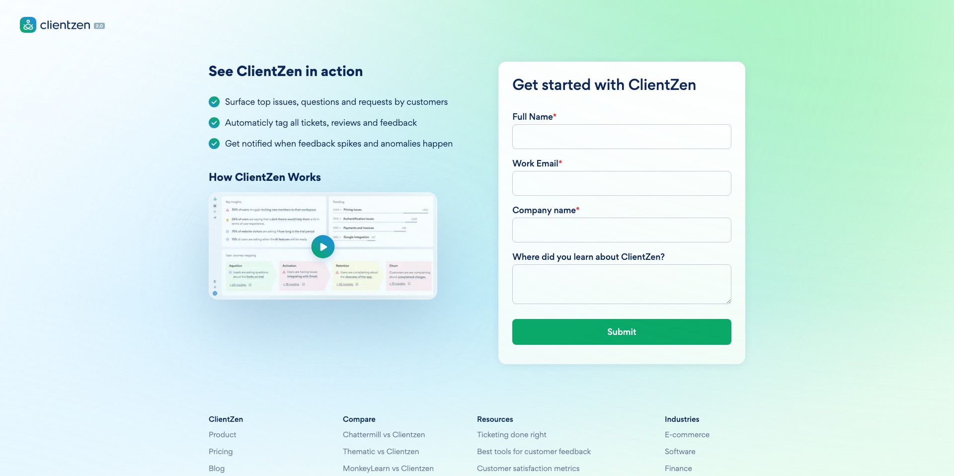 ClientZen Screenshot
