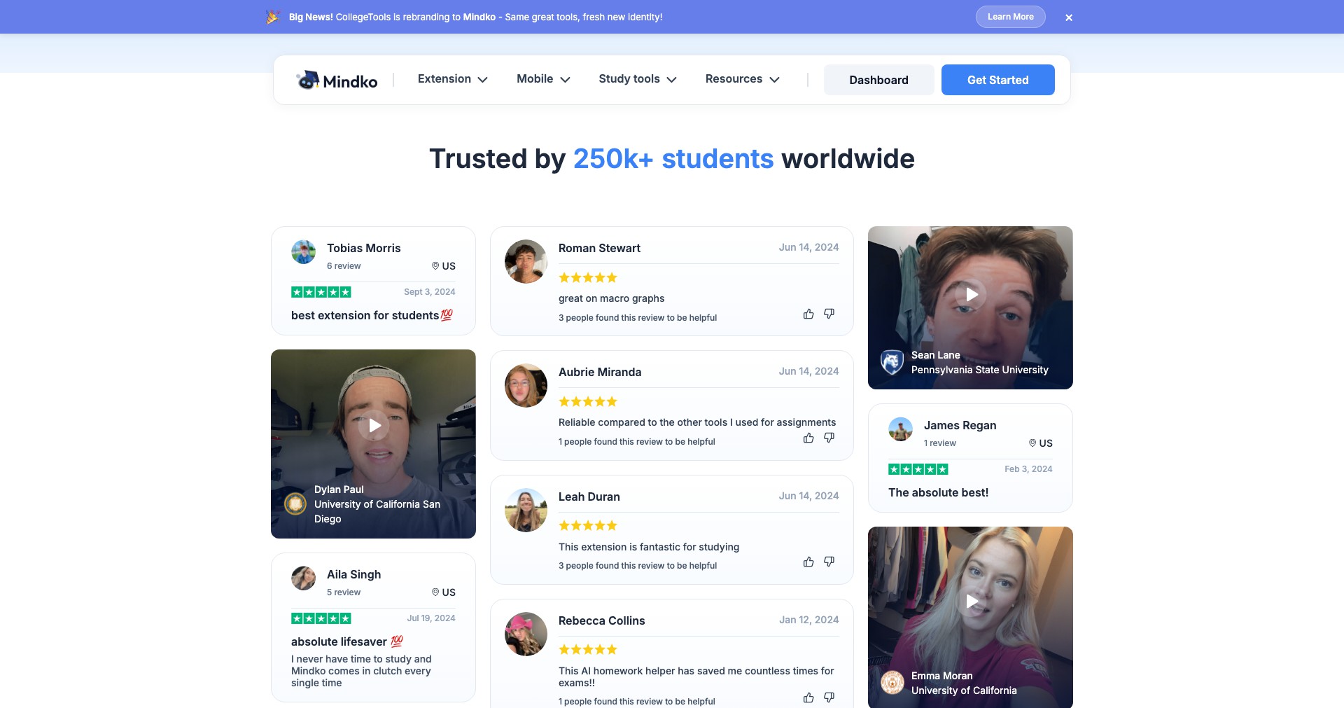College Tools Screenshot