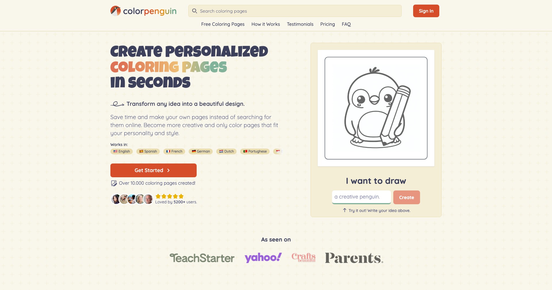 ColorPenguin Screenshot