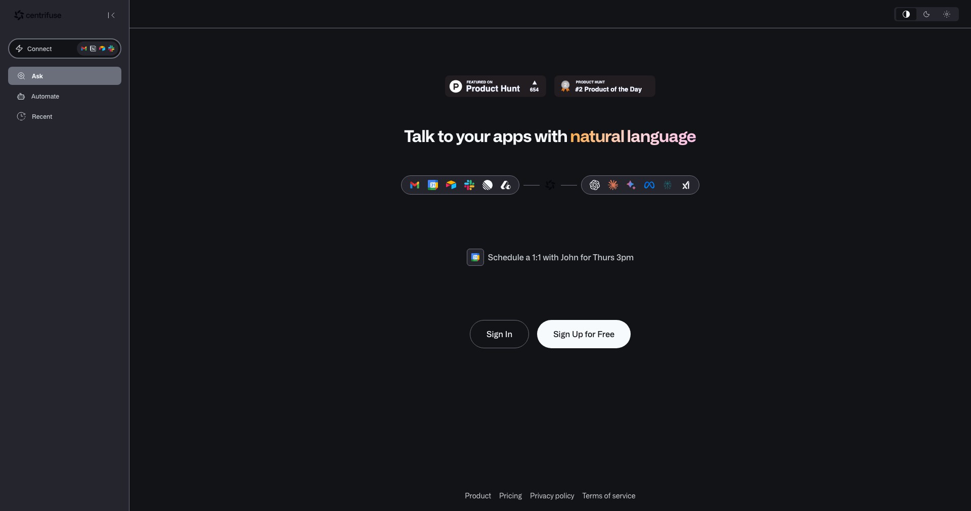 Concierge AI Screenshot