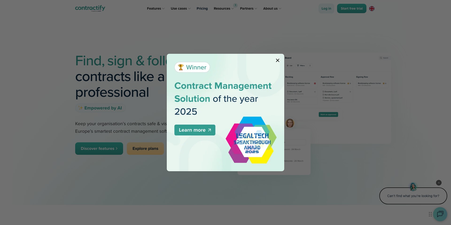 Contractify Screenshot
