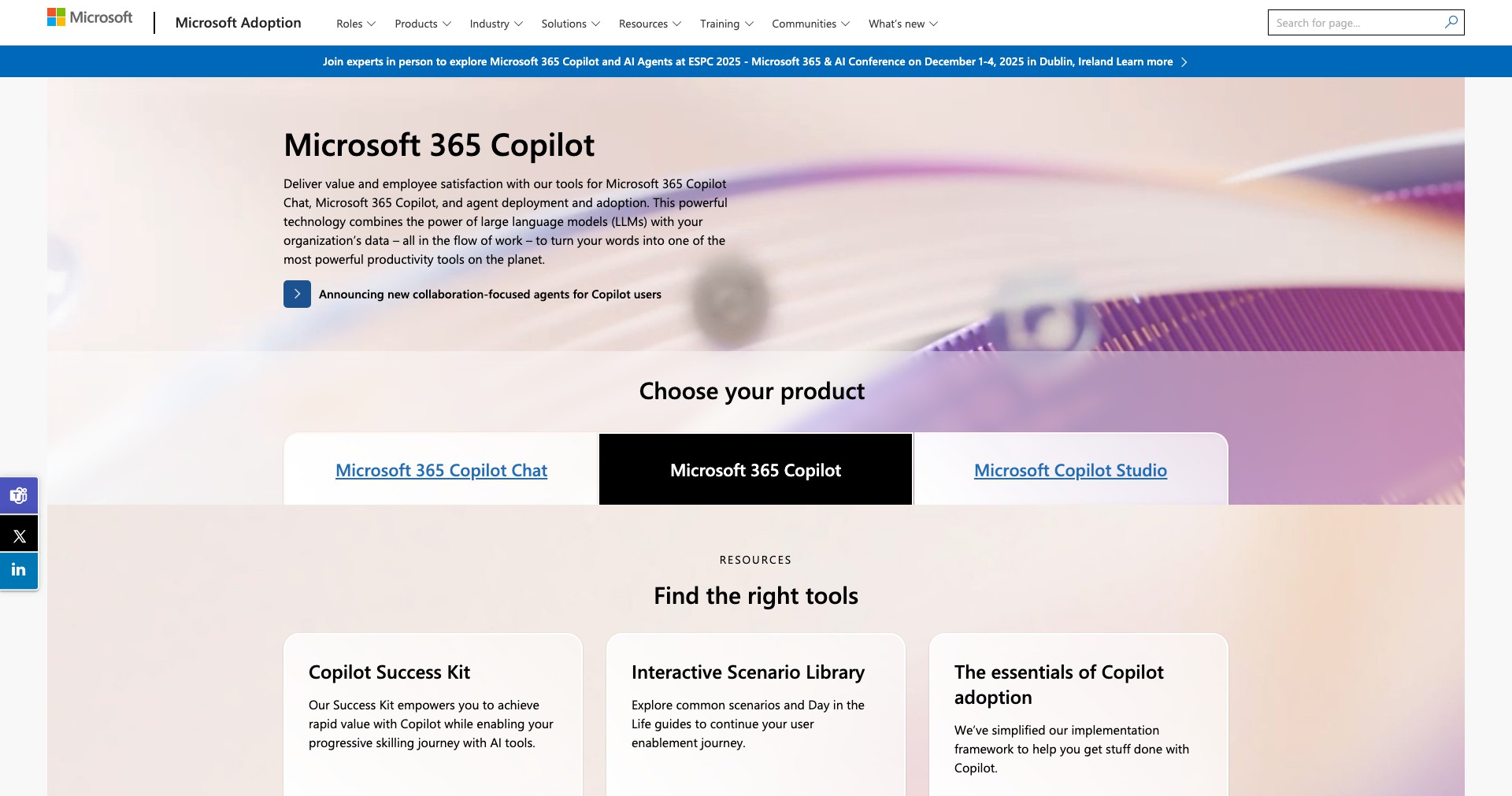 Copilot for Microsoft 365 Screenshot