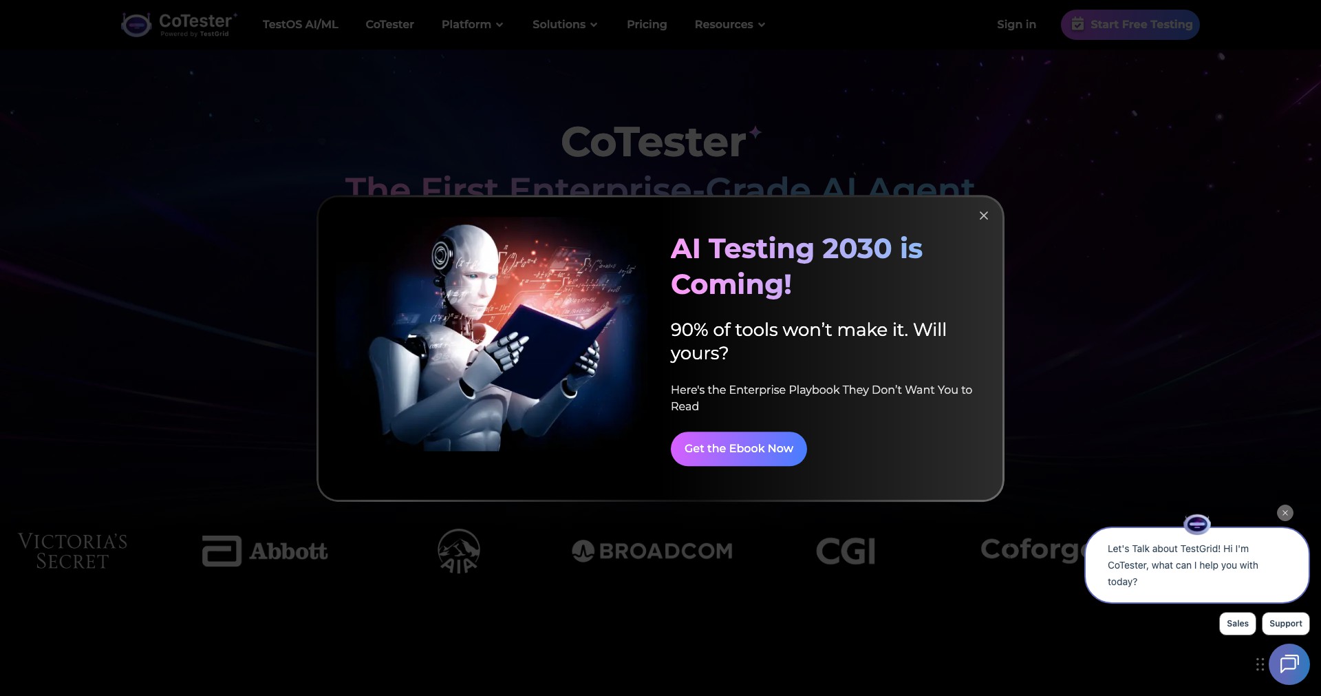 CoTester by TestGrid Screenshot