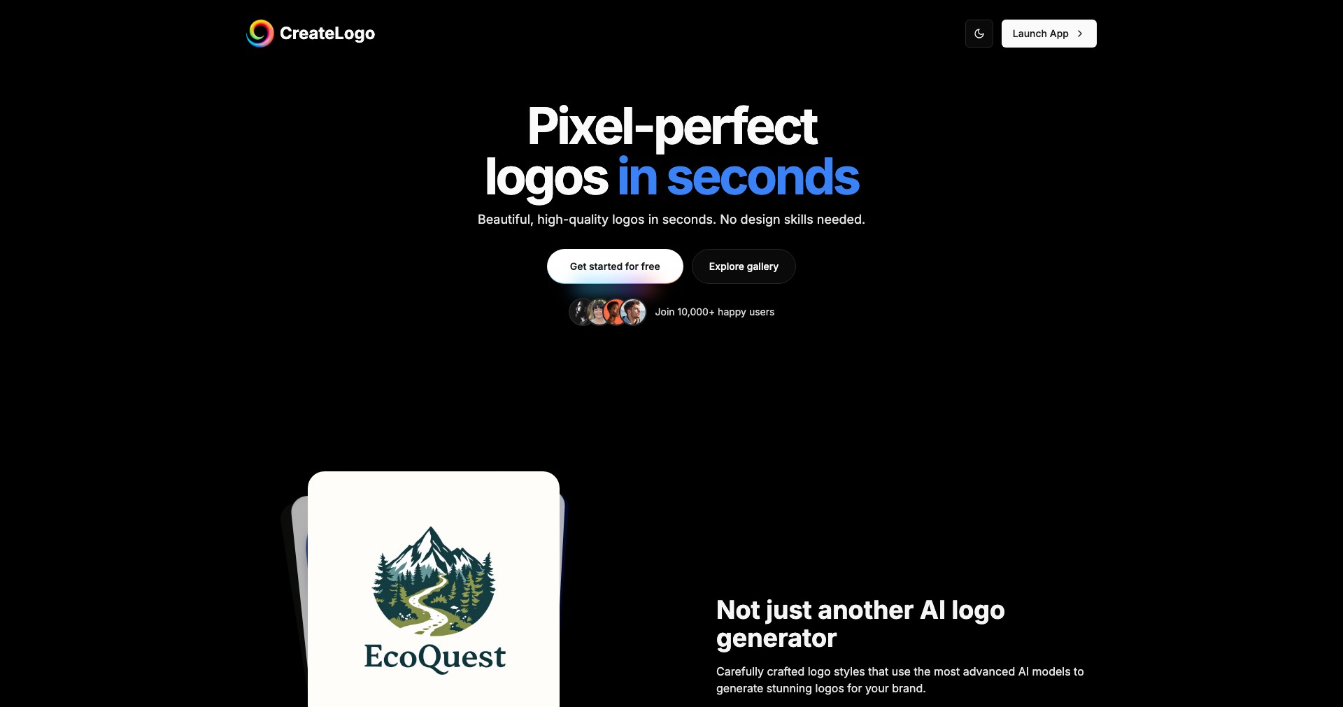 CreateLogo Screenshot