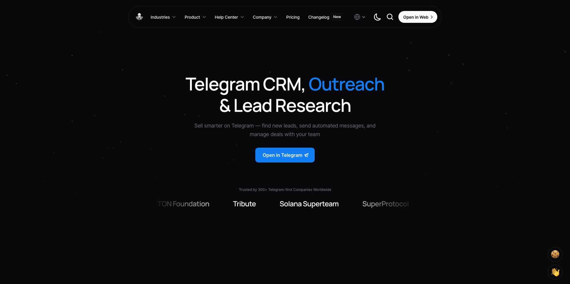 CRM Chat Screenshot