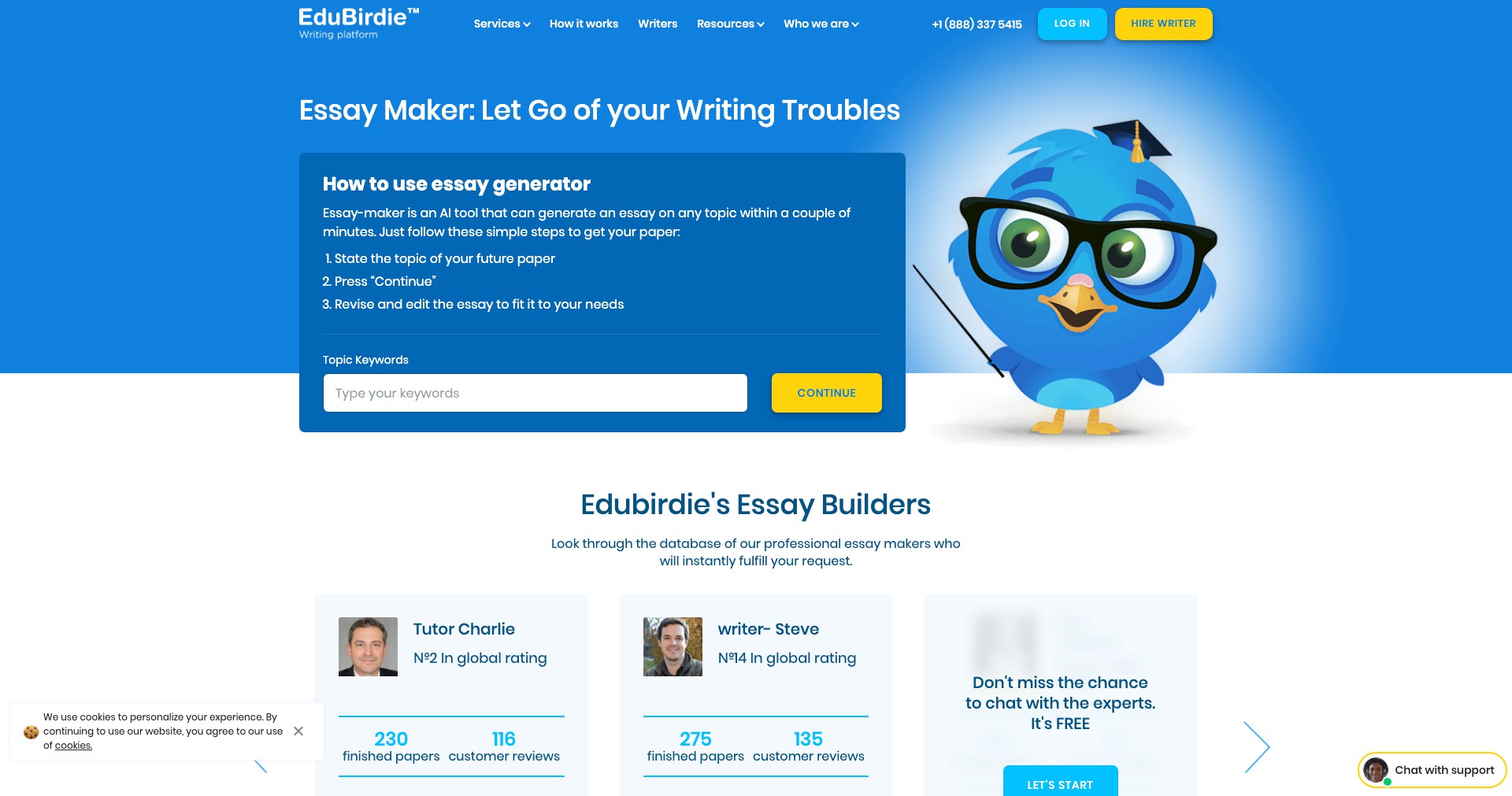CustomWriting Screenshot