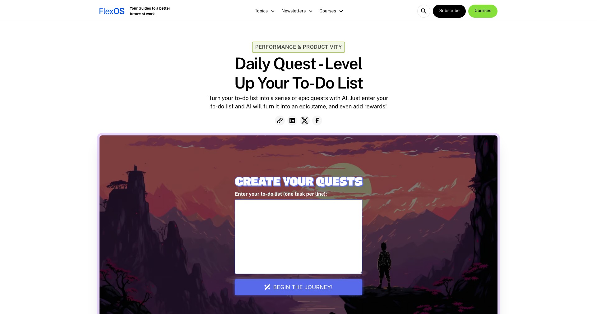 Daily Quest Screenshot