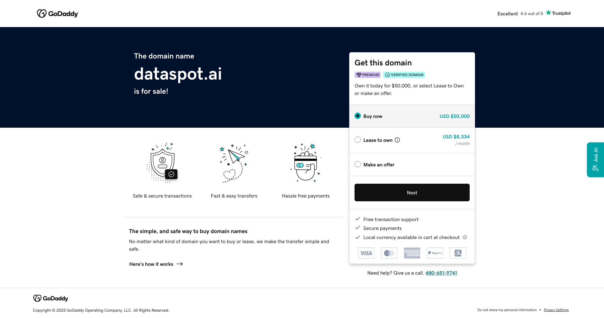 Dataspot Screenshot