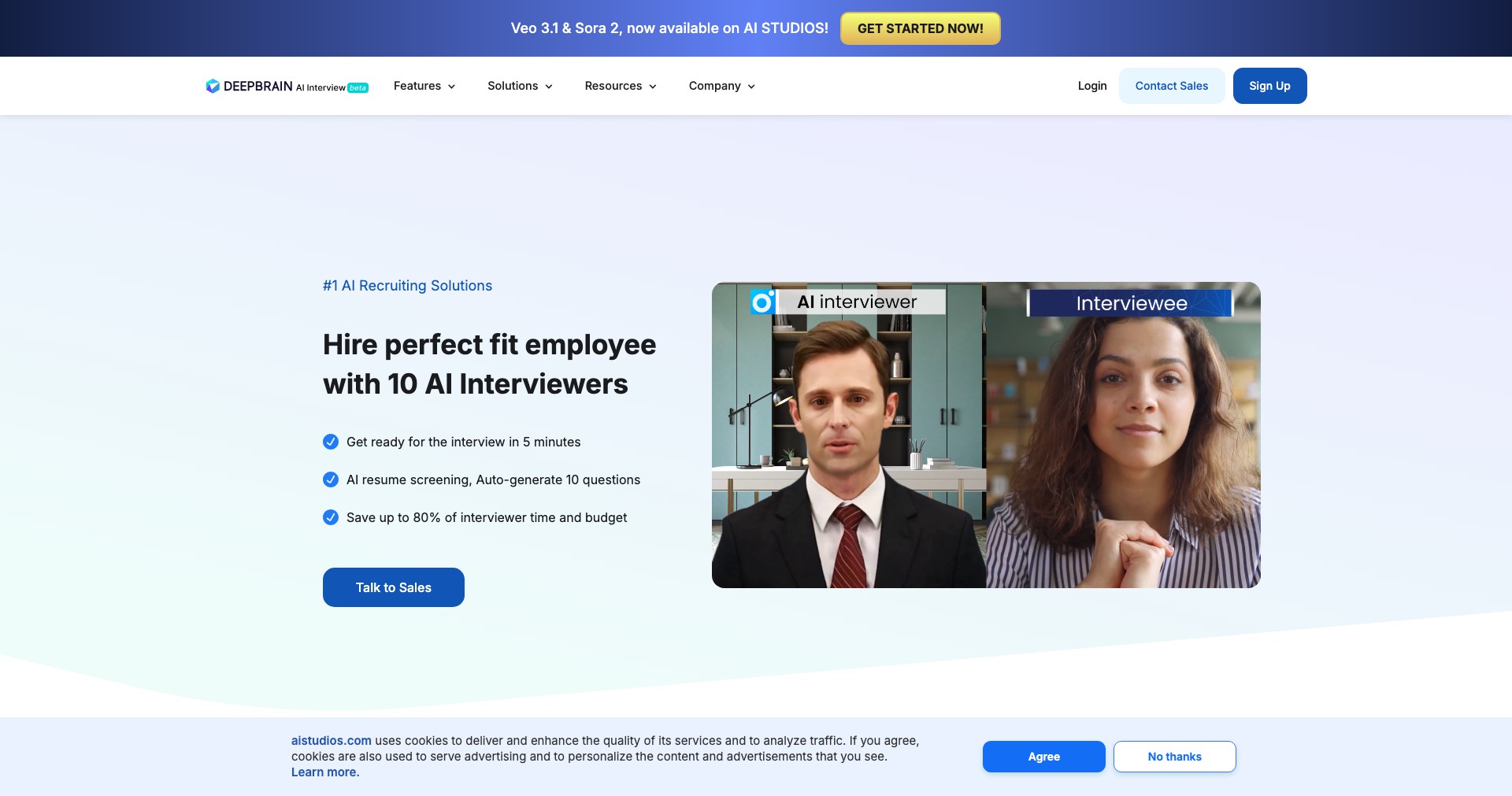 Deepbrain AI Screenshot