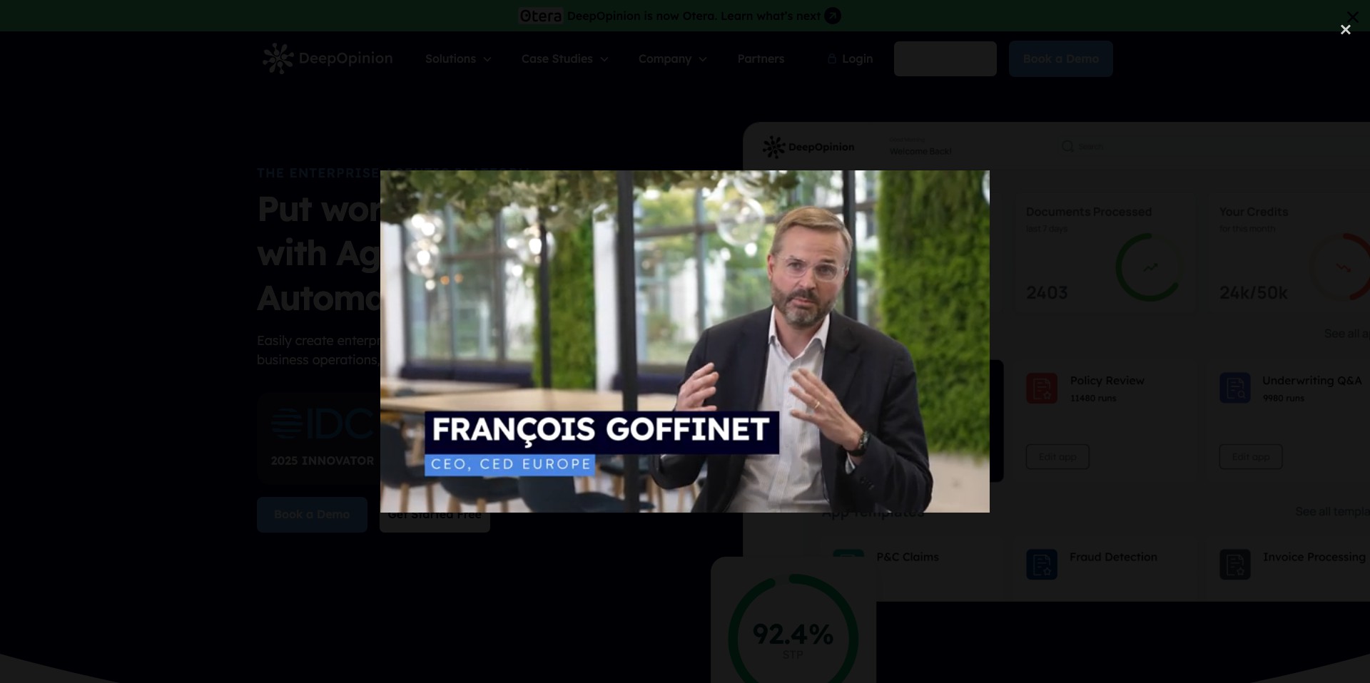 Deepopinion Screenshot