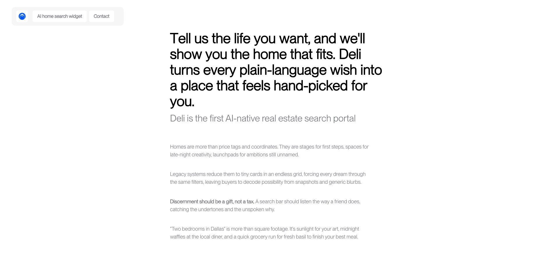 Deli Screenshot