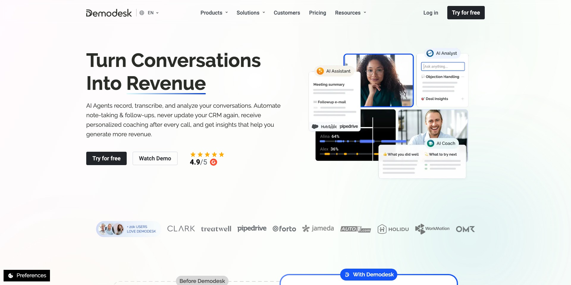 Demodesk Screenshot