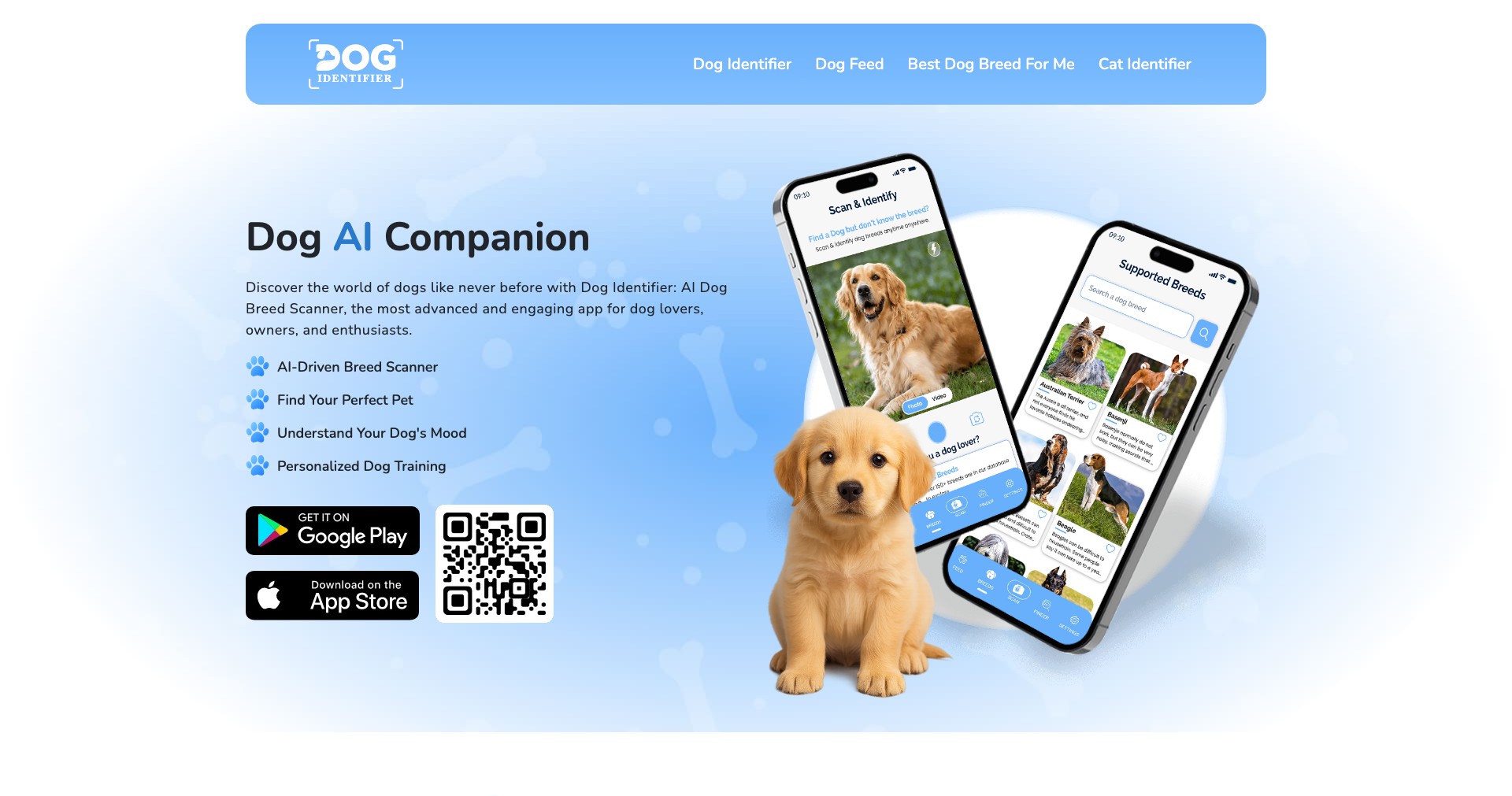 Dog Identifer Screenshot