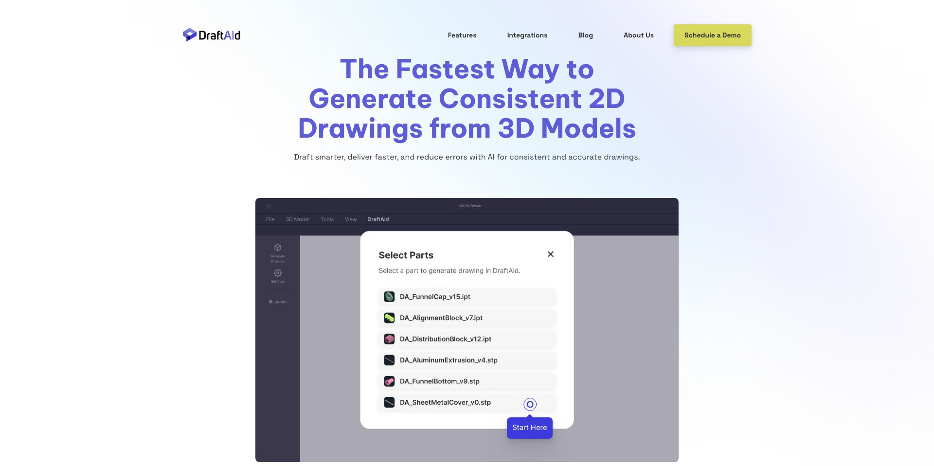 DraftAid Screenshot