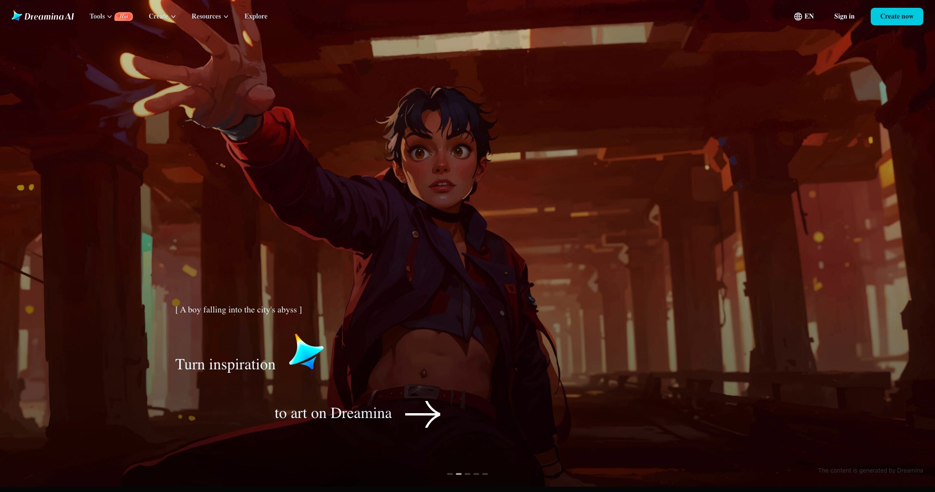 Dreamina Screenshot
