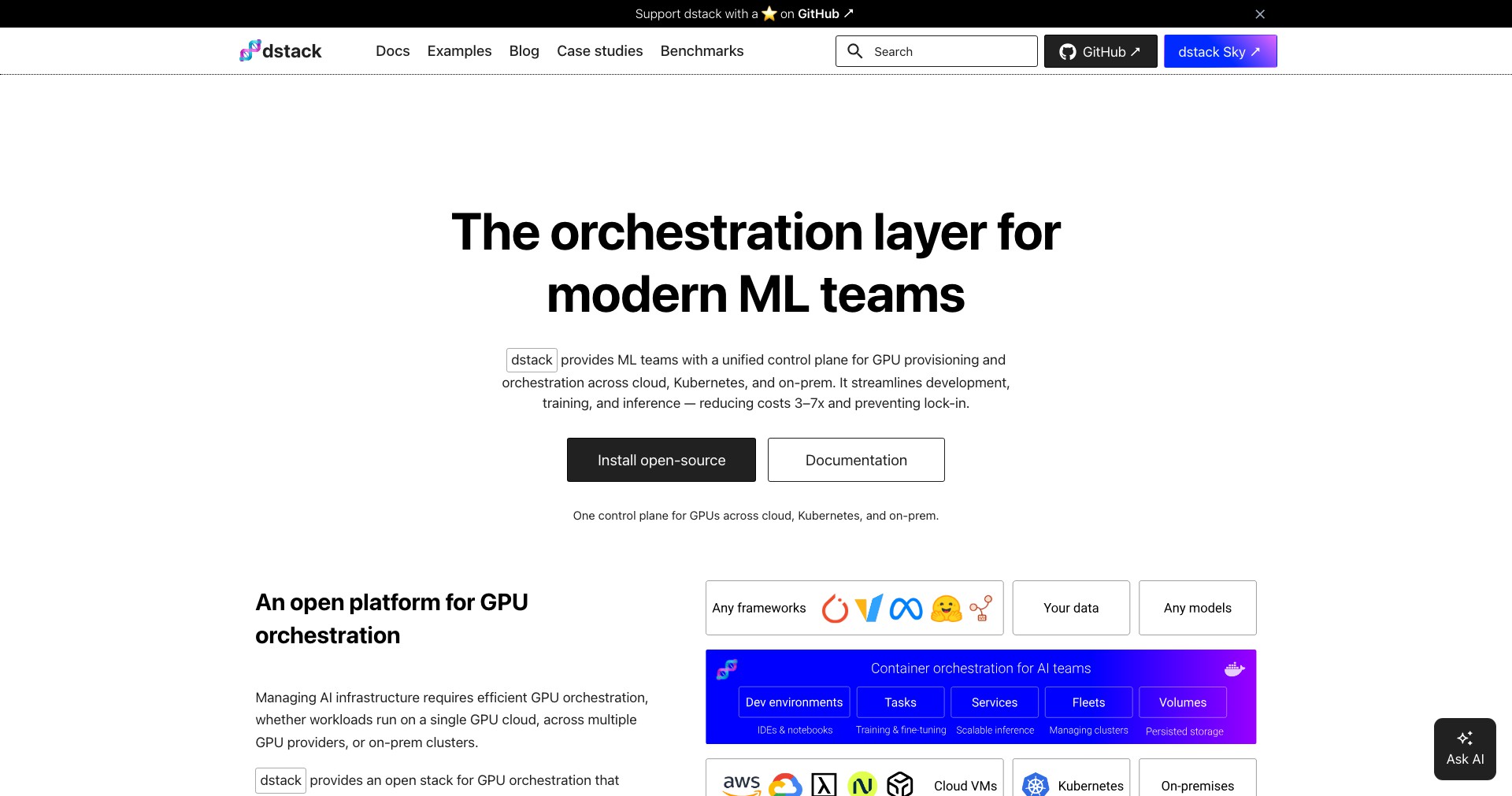 Dstack Screenshot