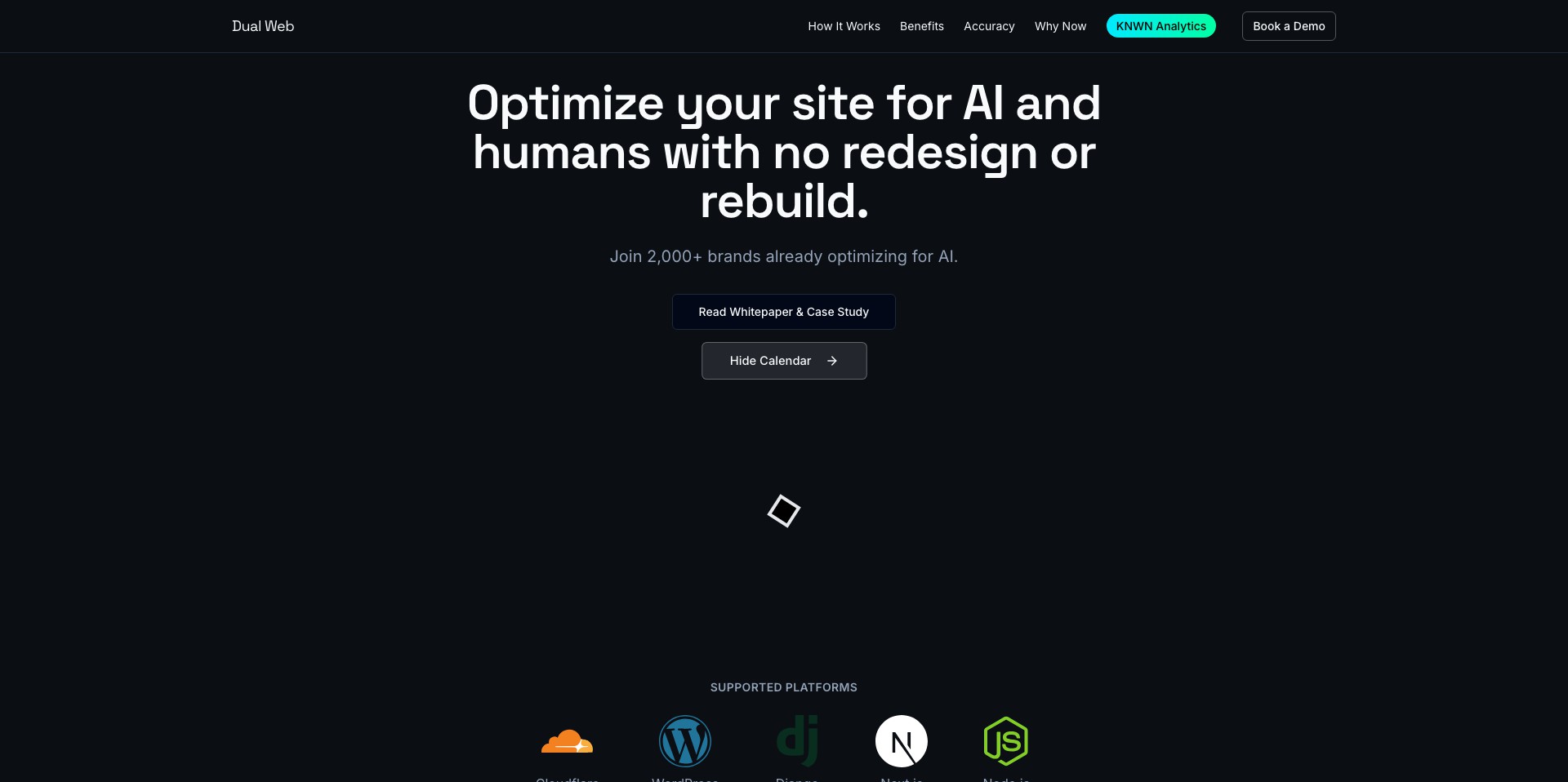 Dual Web Screenshot