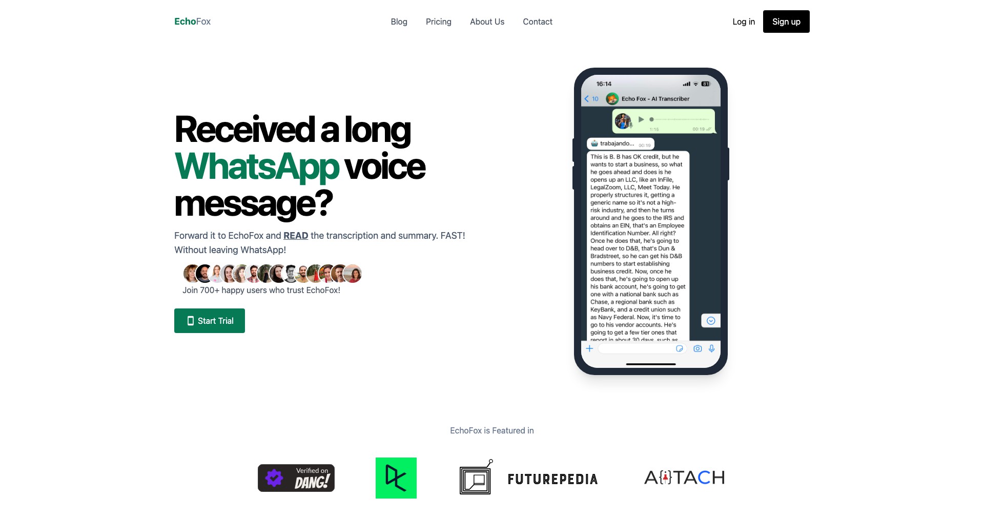 EchoFox Screenshot