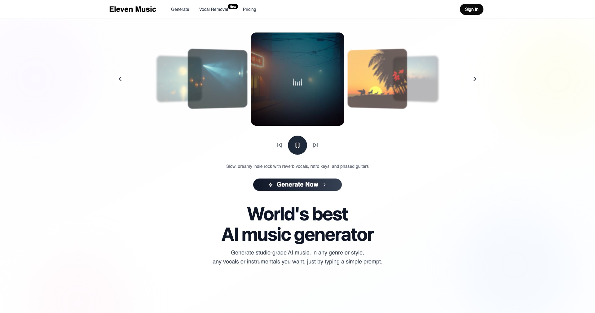 Eleven Music Screenshot