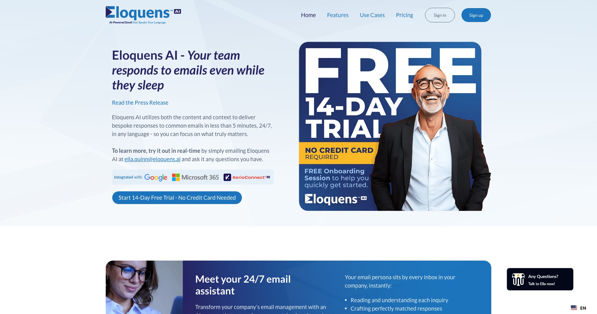 Eloquens AI Screenshot