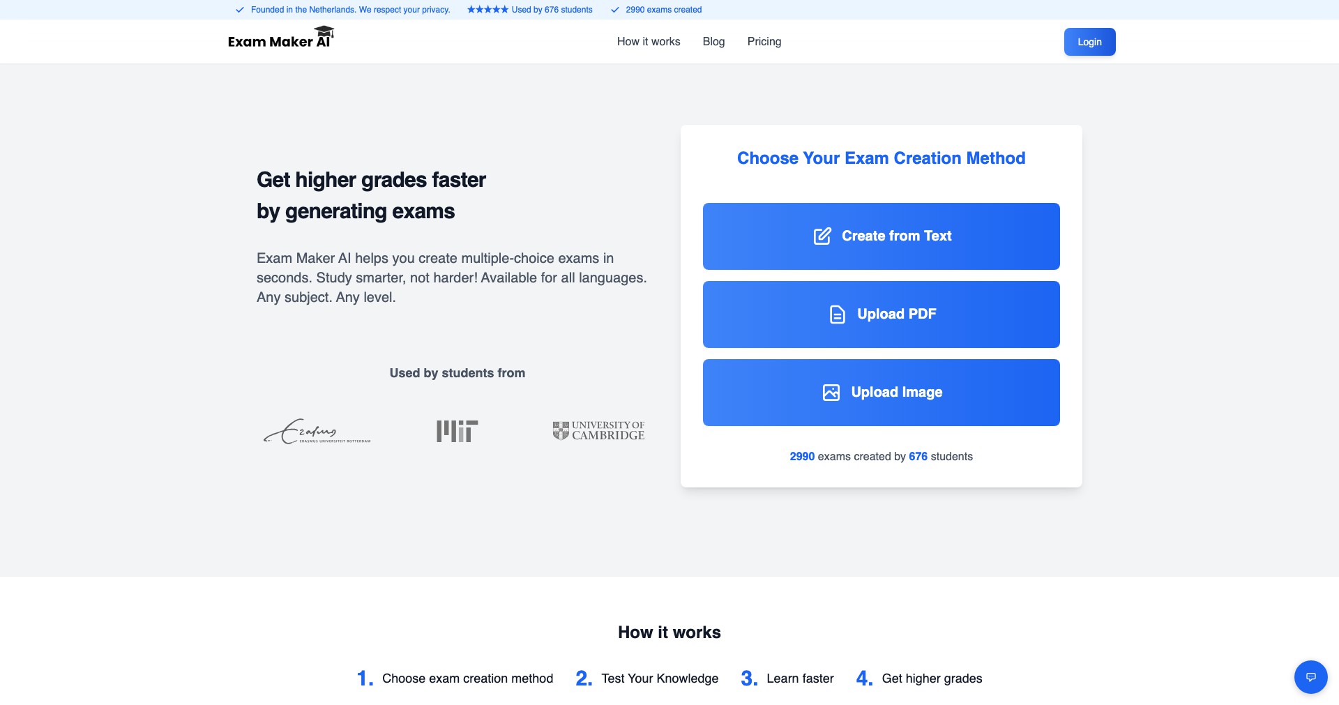 Exam Maker AI Screenshot