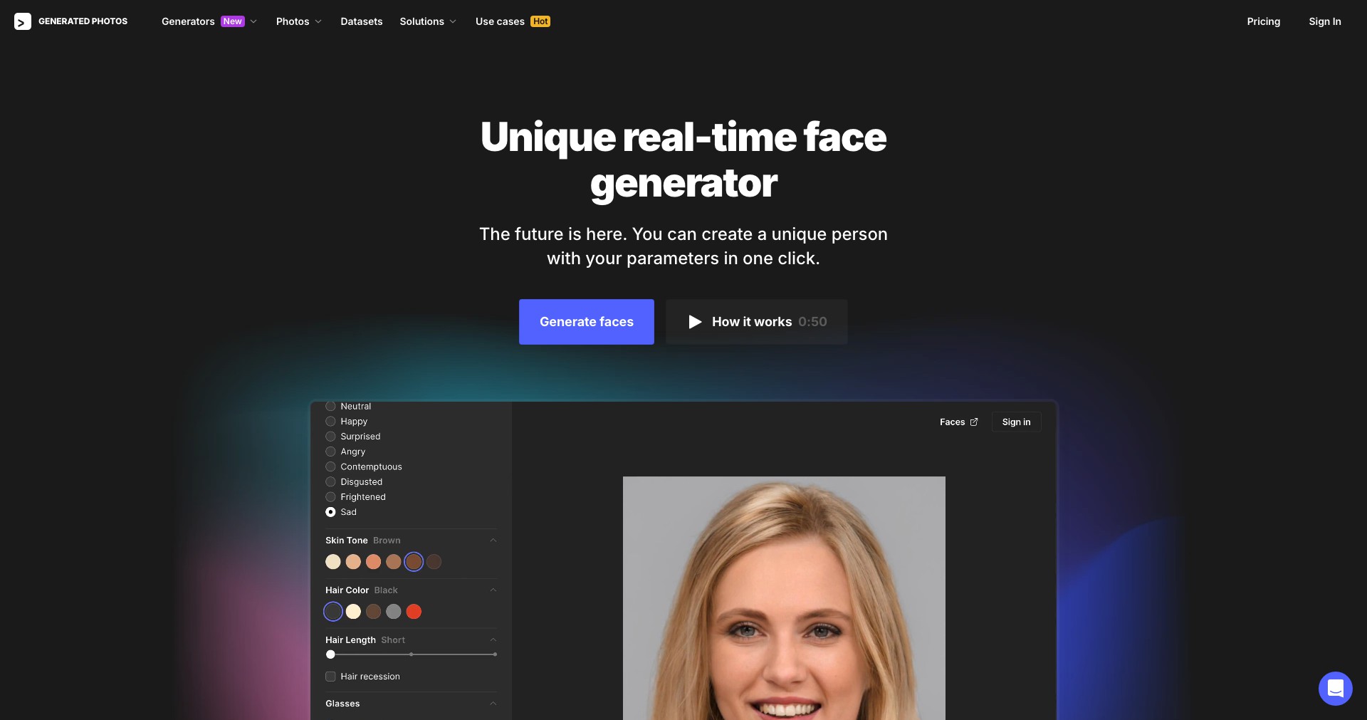 Face Screenshot