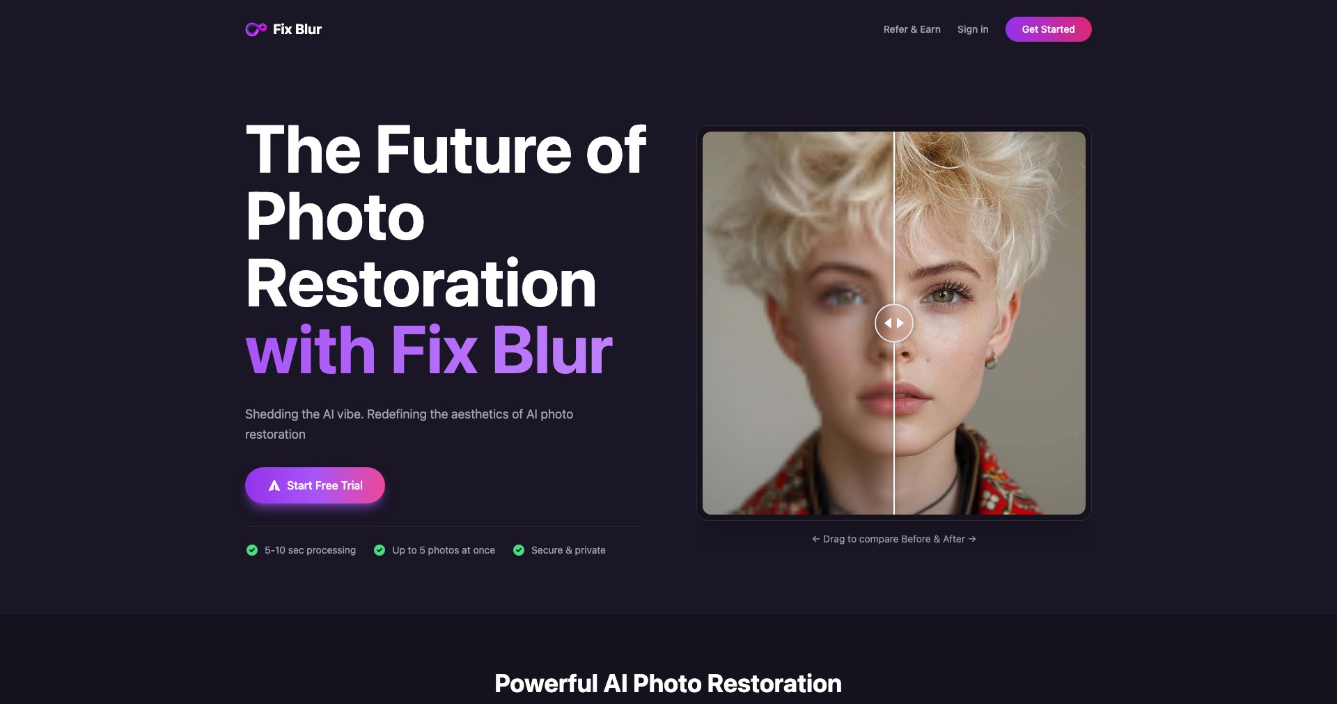 Fix Blur Screenshot