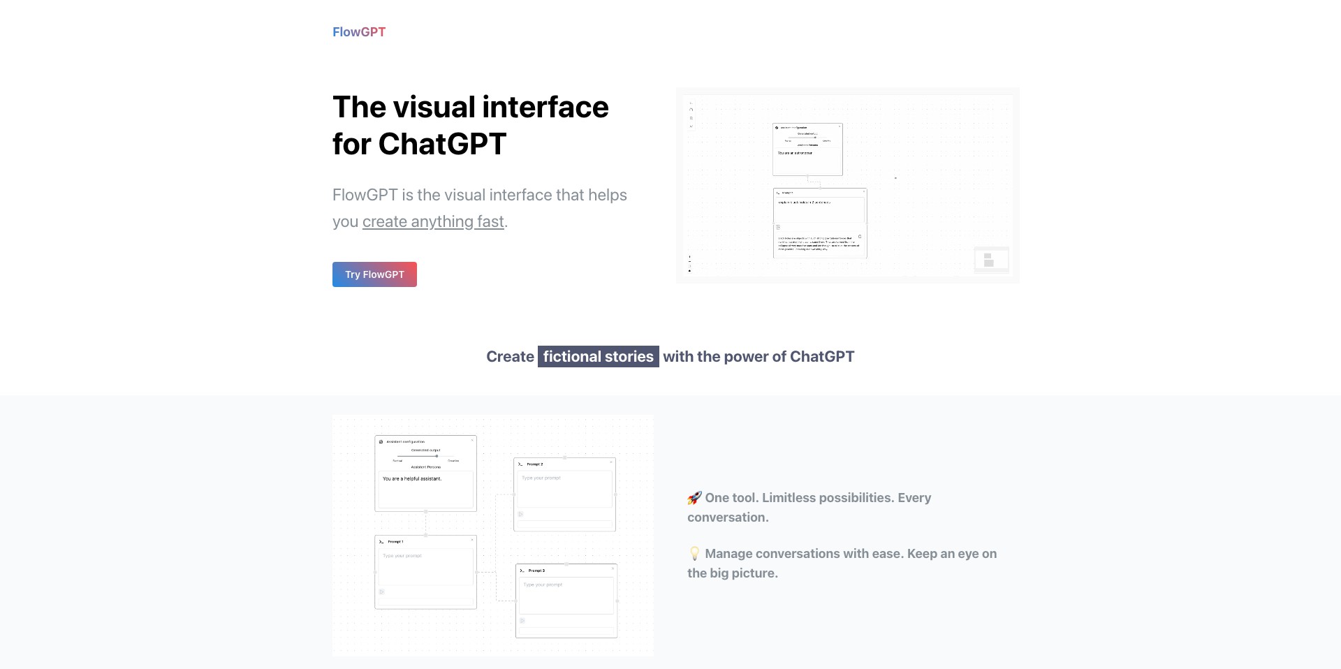 FlowGPT Screenshot