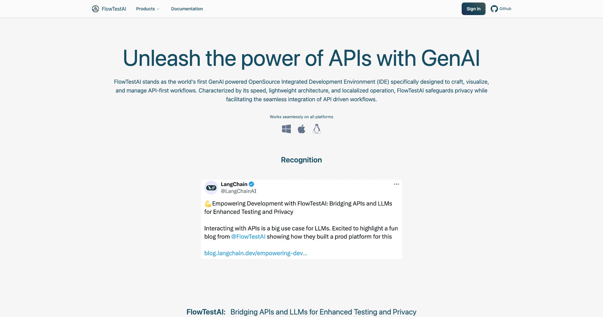 FlowTestAI Screenshot