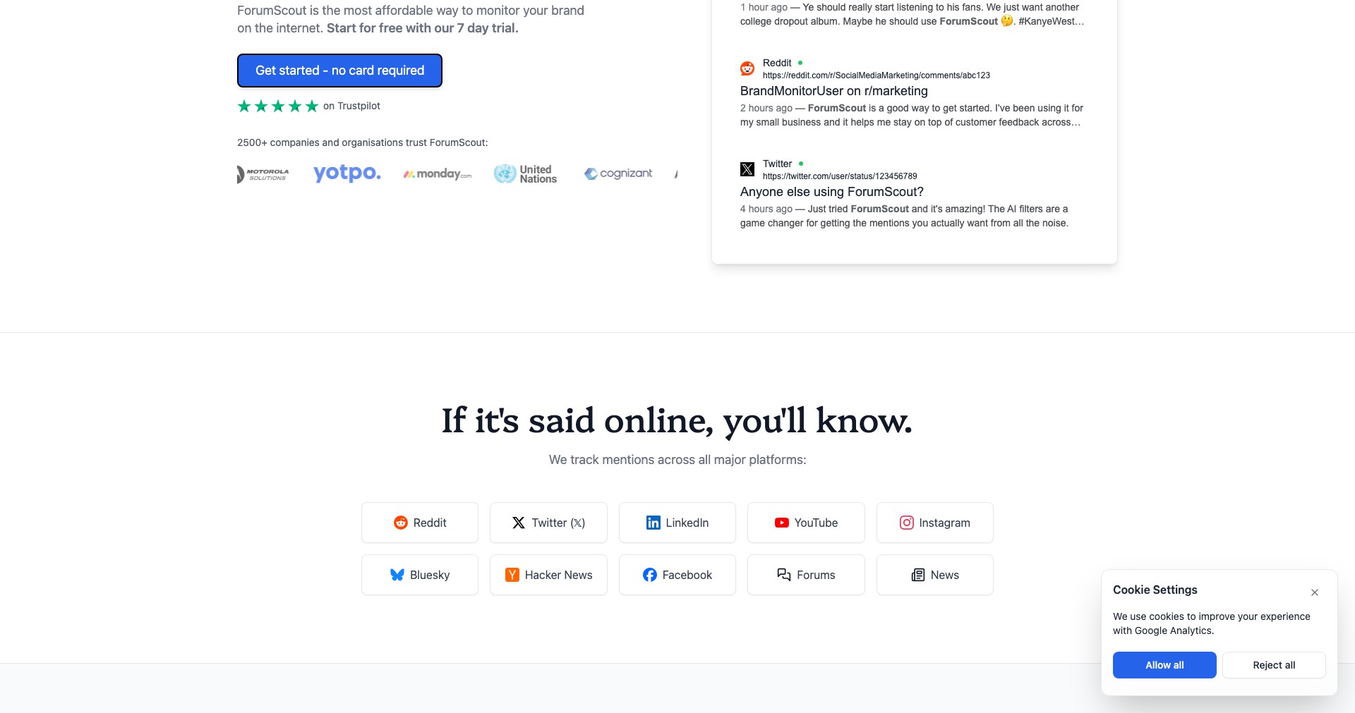 ForumScout Screenshot