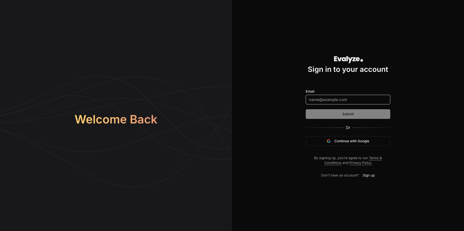 Fundraising with Evalyze Ai Screenshot