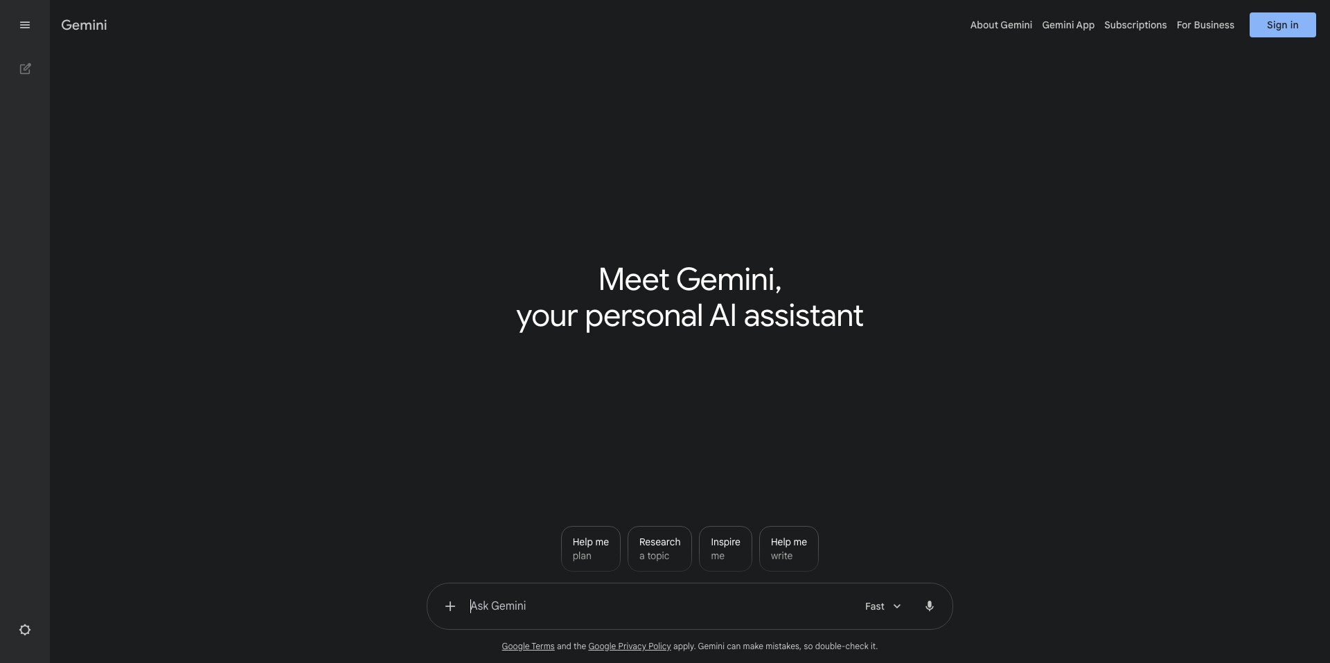 Gemini2.5 Pro Screenshot