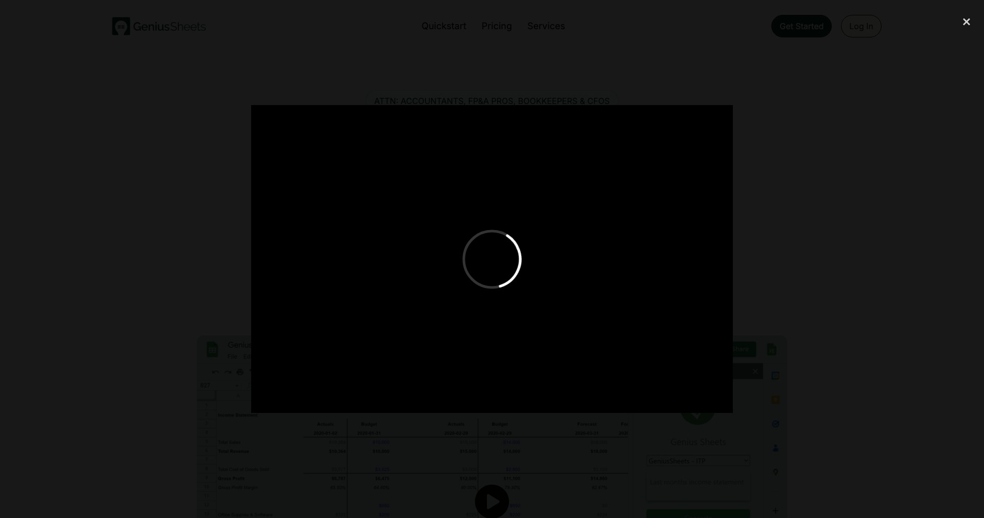 Genius Sheets Screenshot