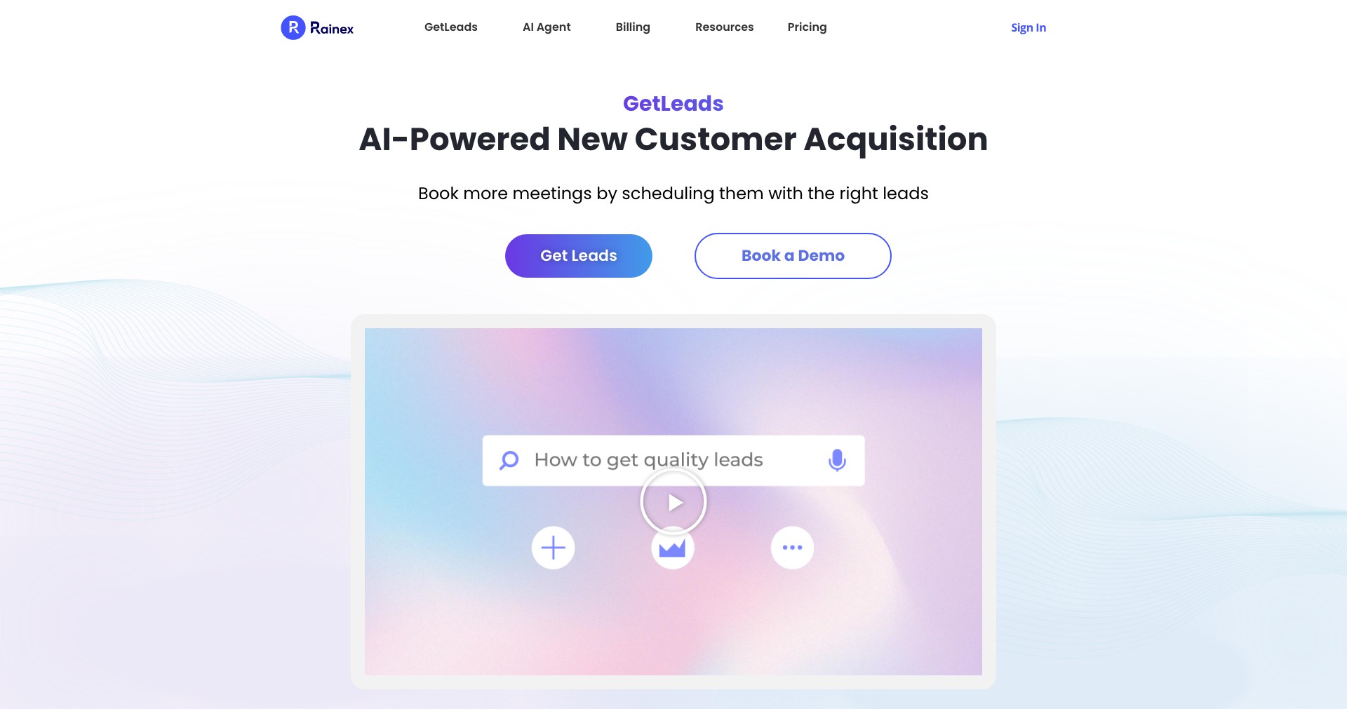 GetLeads by Rainex Screenshot