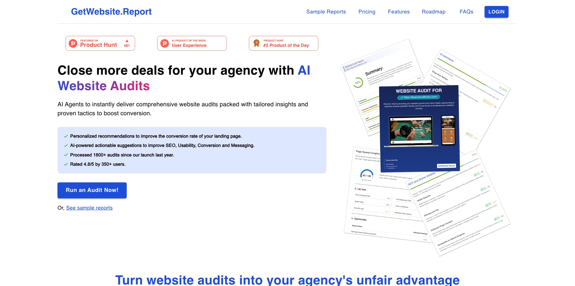 GetWebsite.Report Screenshot