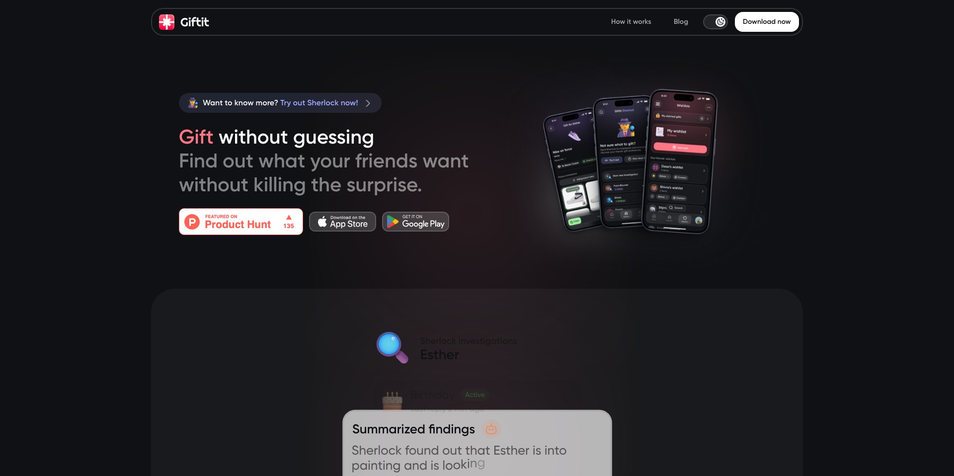 Giftit Screenshot
