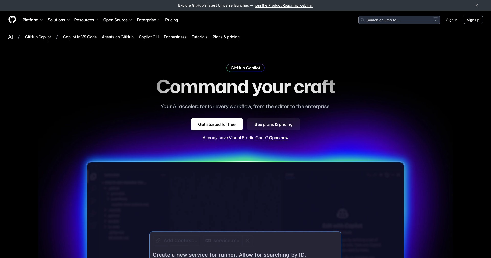 Github Autopilot Screenshot