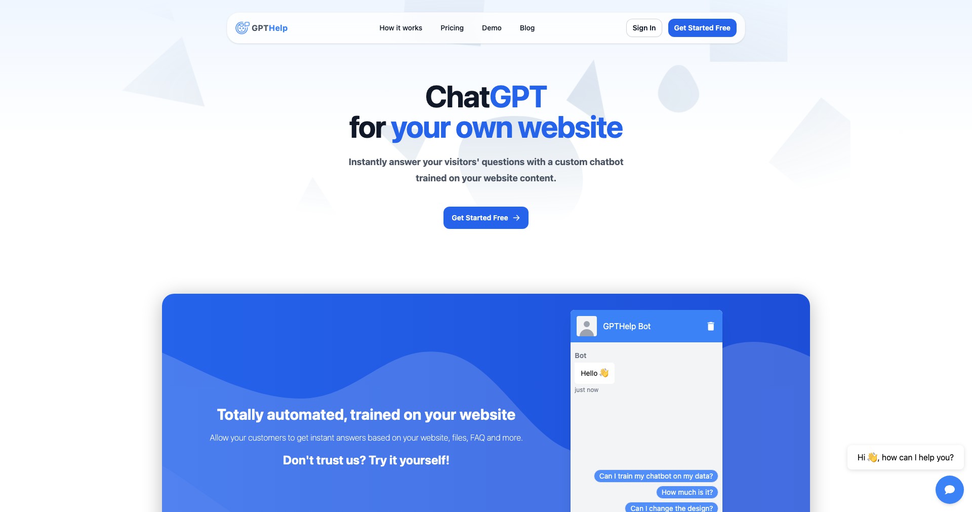 GPTHelp Screenshot