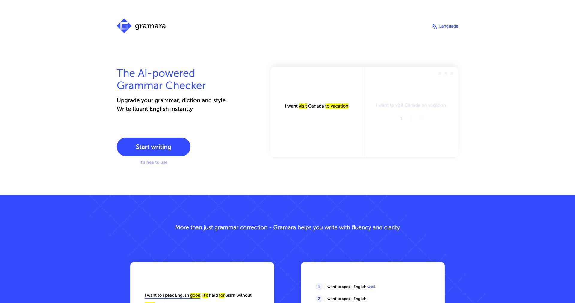 Gramara Screenshot