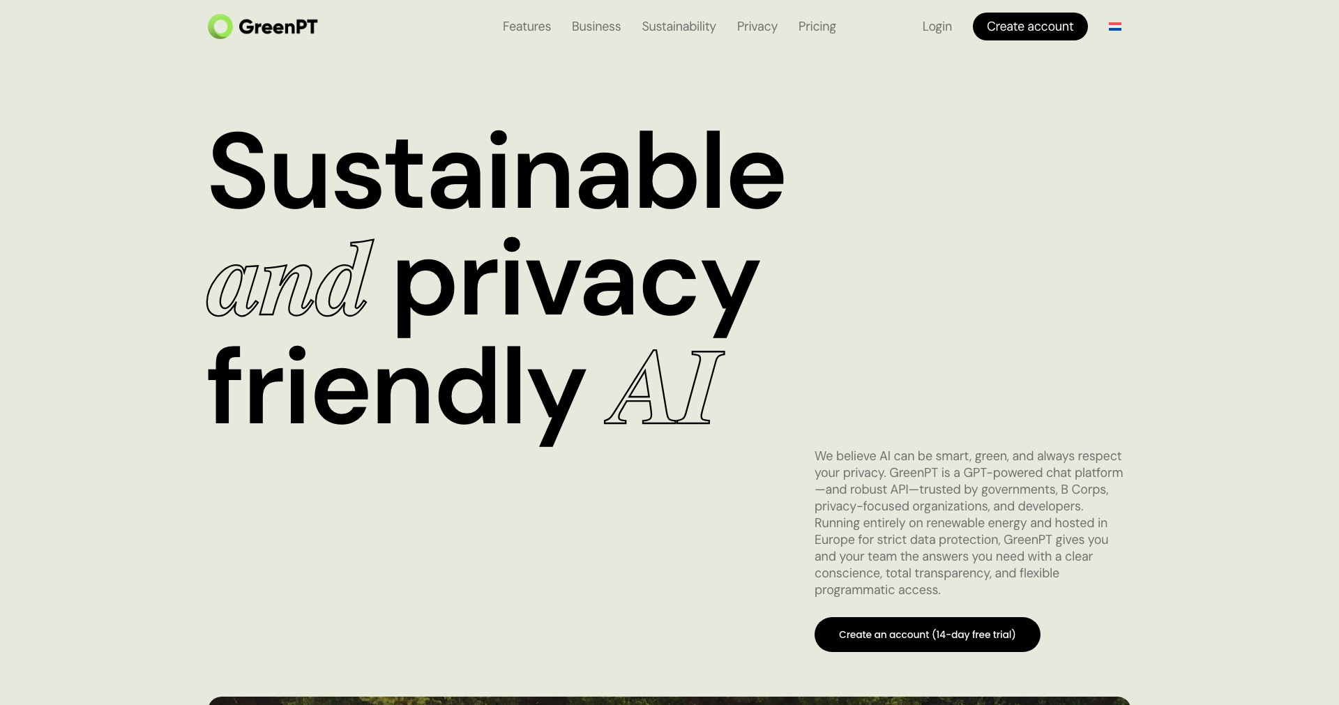 GreenPT Screenshot