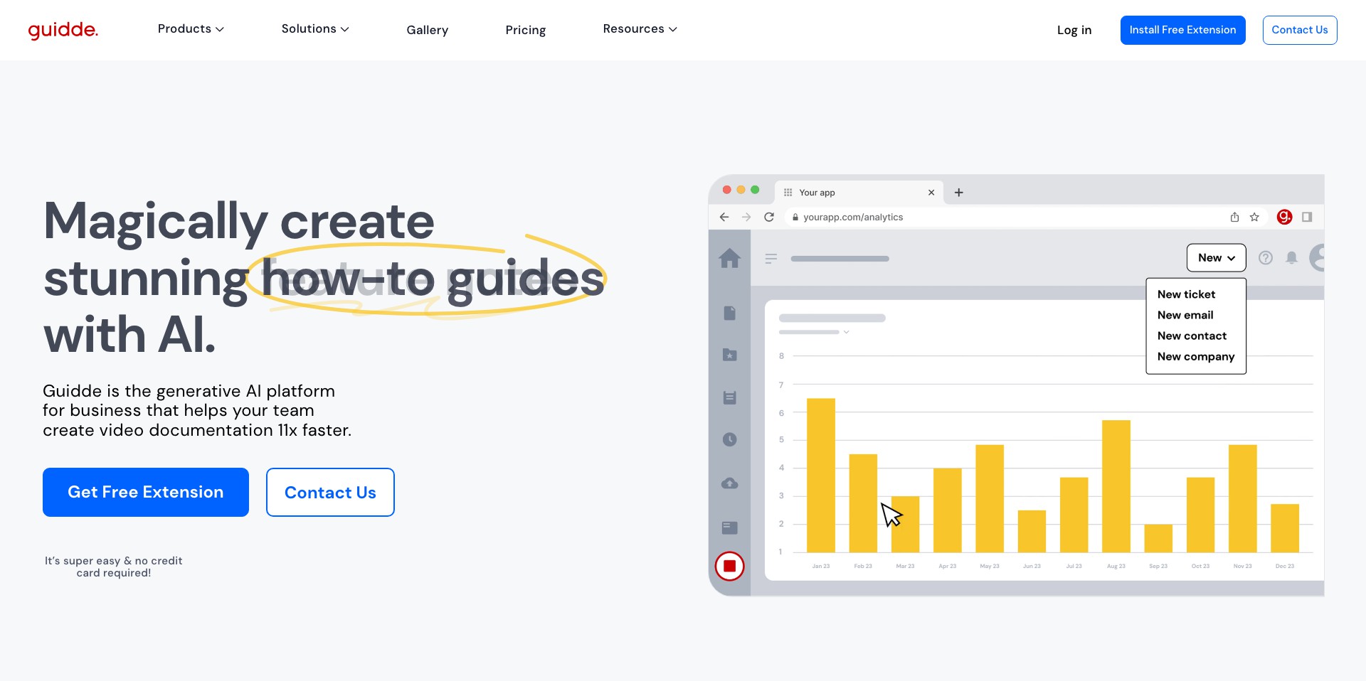 Guidde v2.6 Screenshot