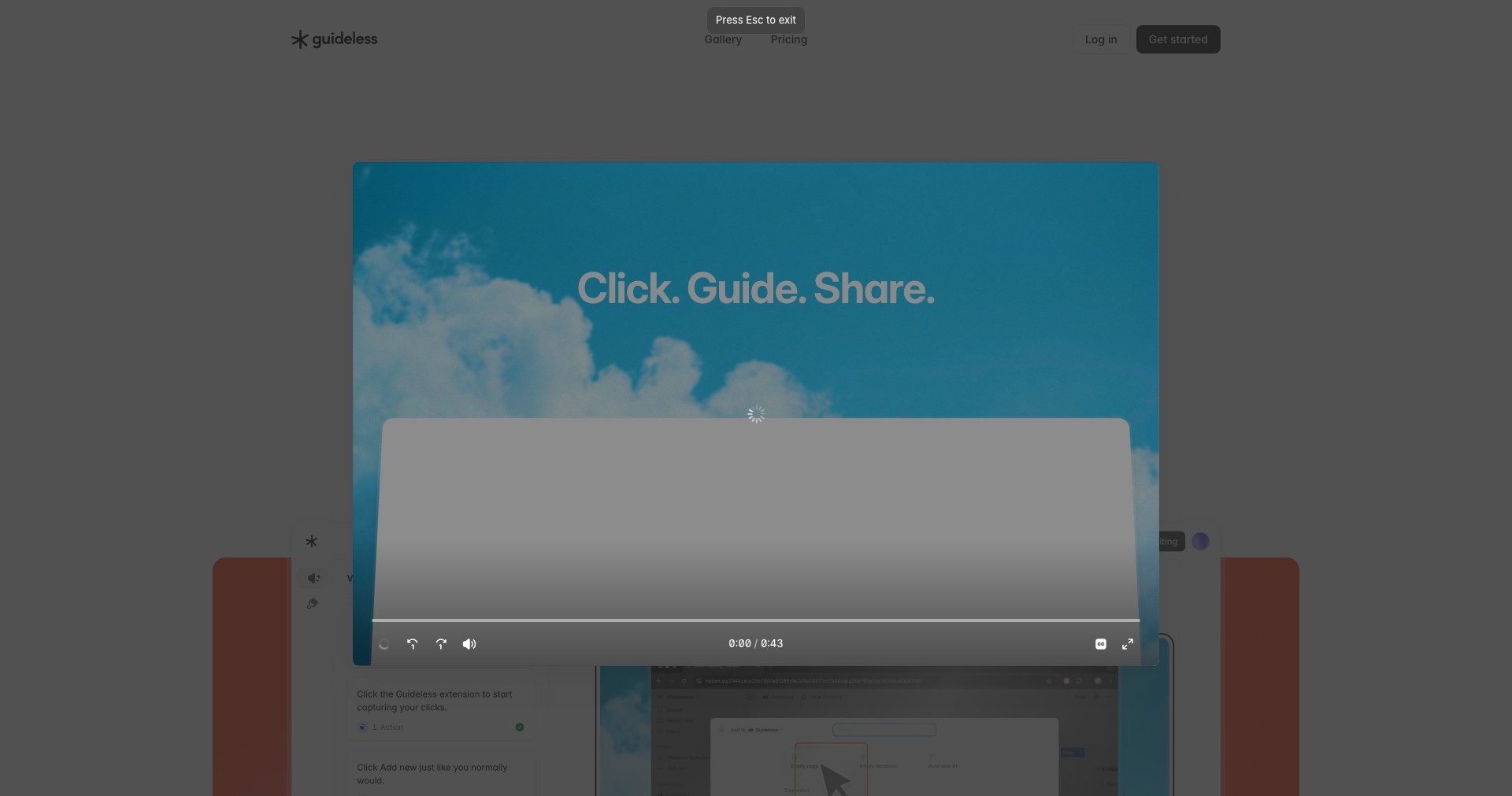 Guideless Screenshot