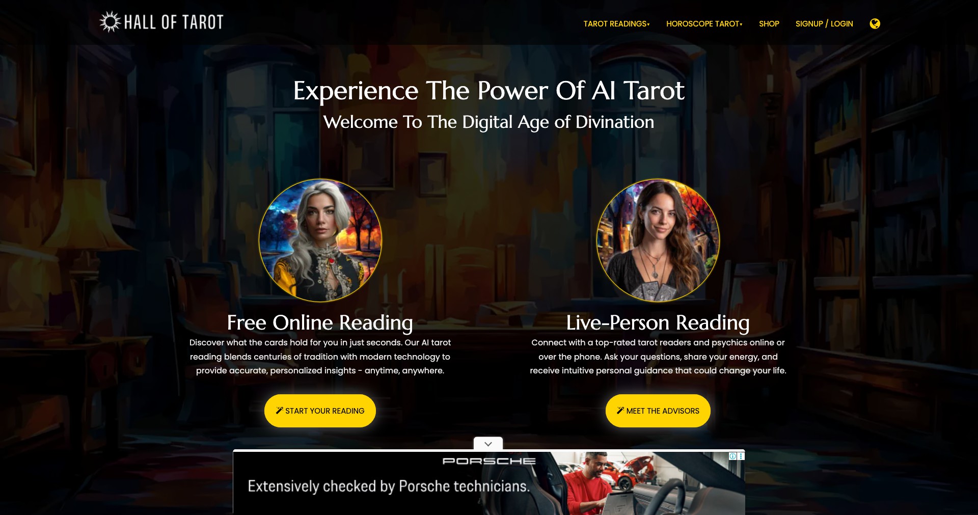 Hall of Tarot Screenshot