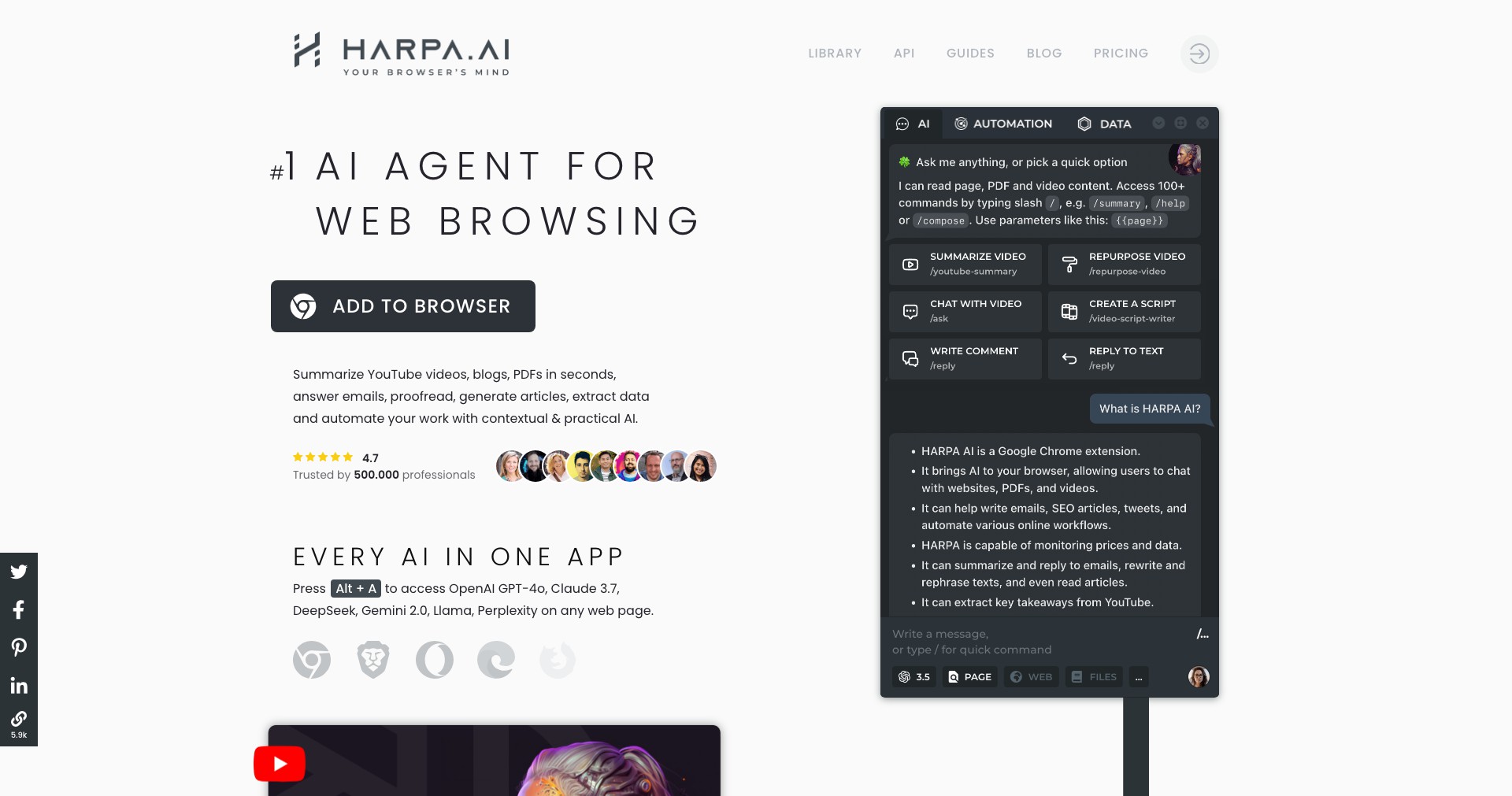 Harpa Screenshot
