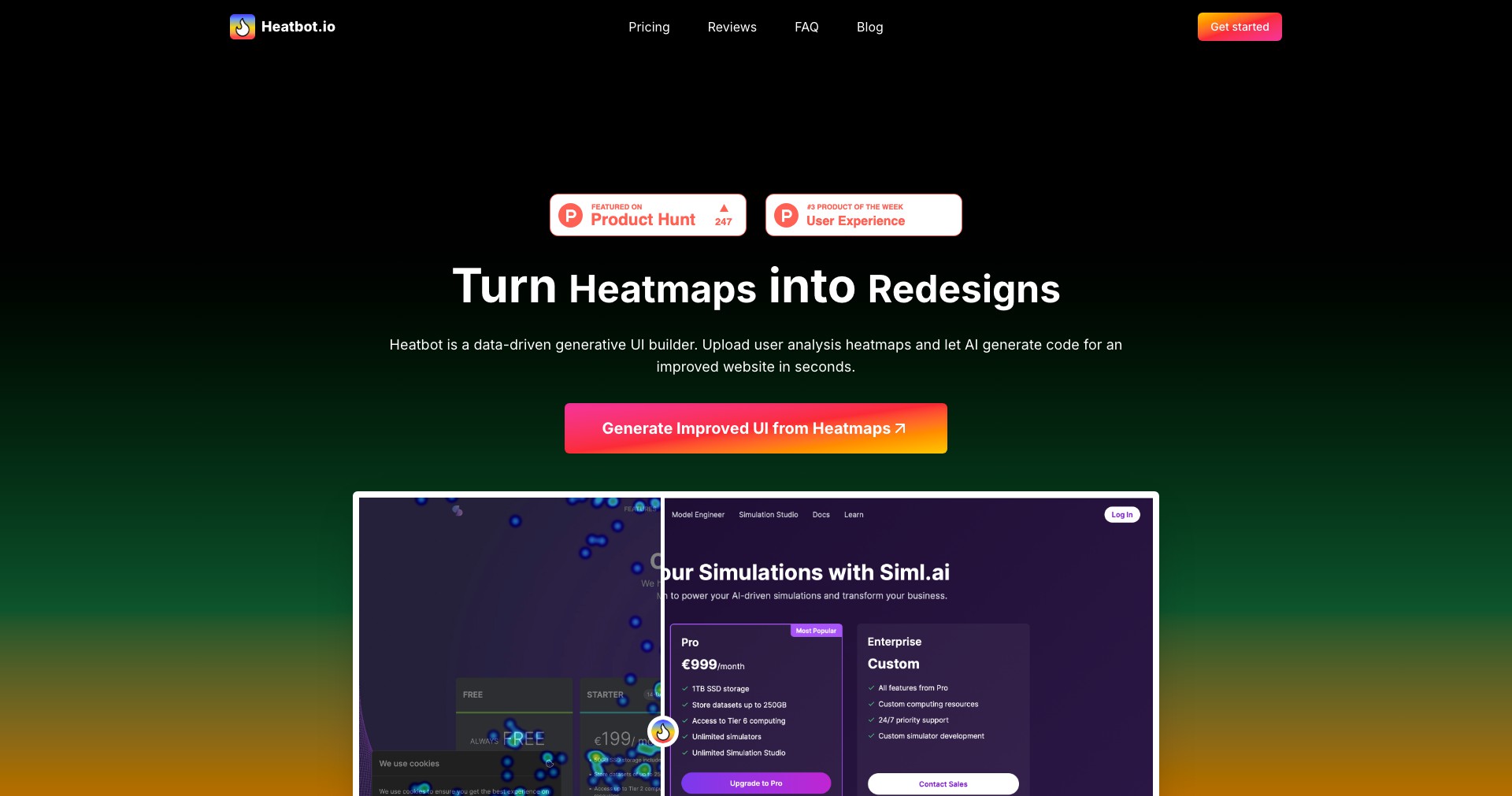 Heatbot.io Screenshot