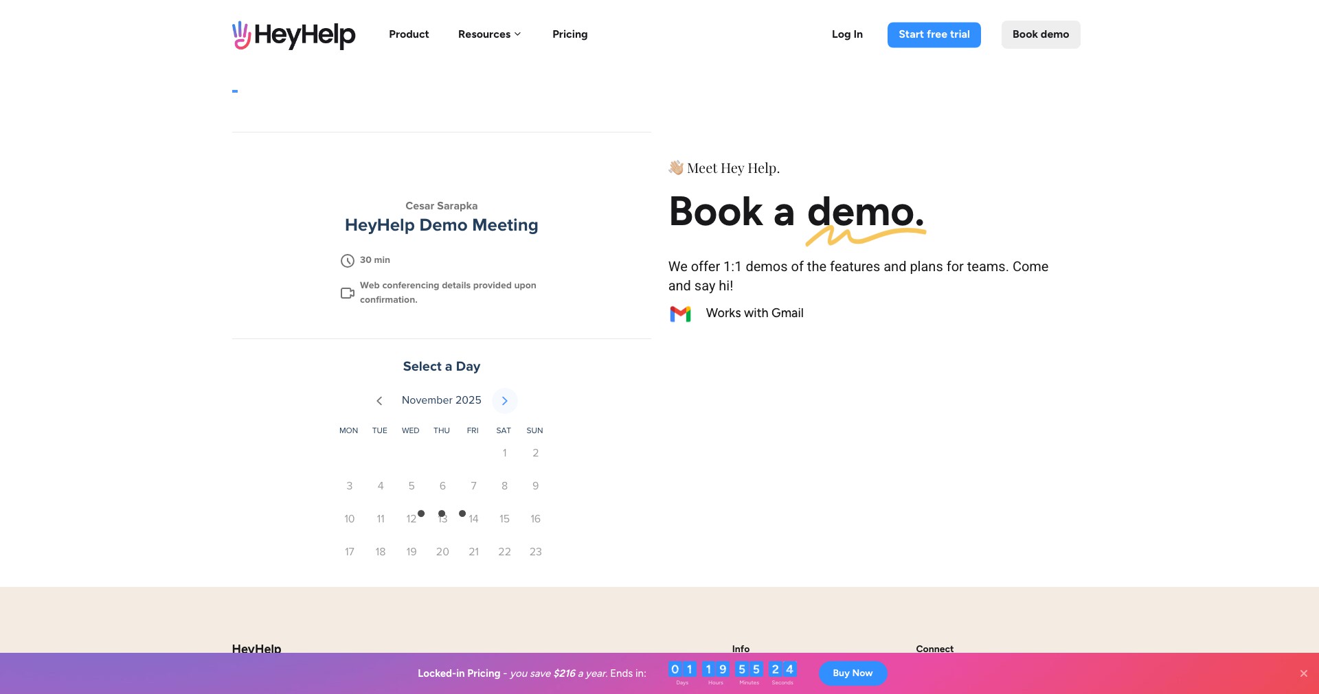 HeyHelp Screenshot
