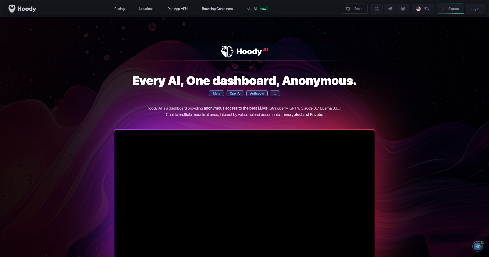 Hoody AI Screenshot