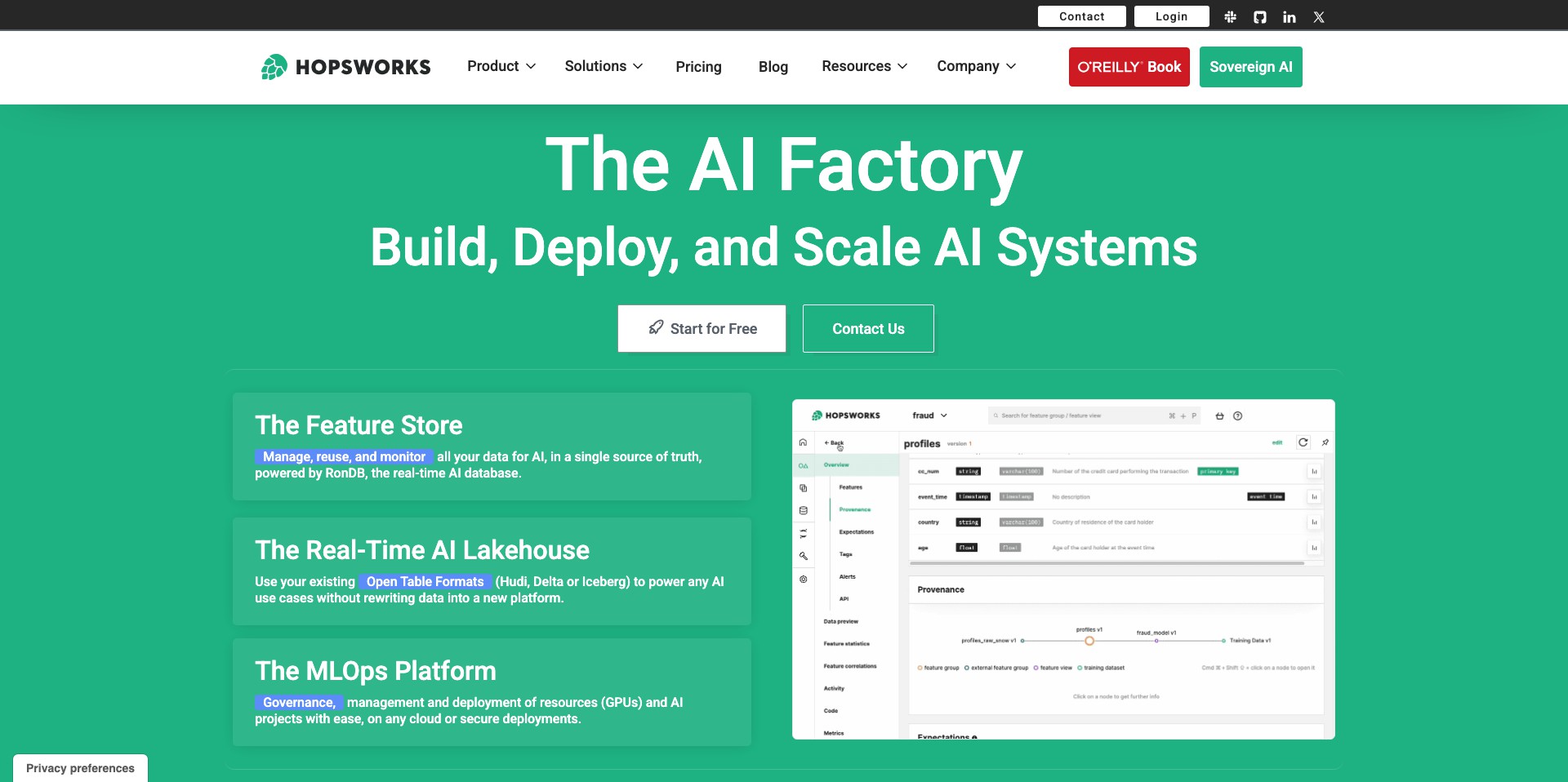 Hopsworks Screenshot