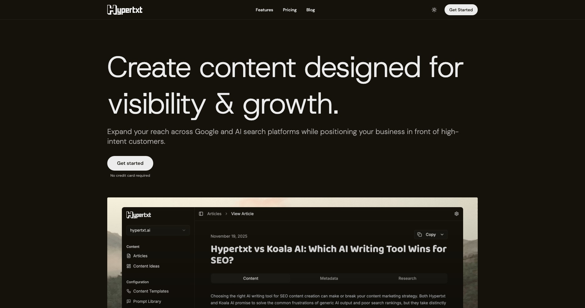 Hypertxt v3 Screenshot